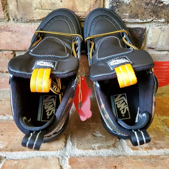 Vans Black and Camouflage High-Top Sneakers - Picture 10 of 12